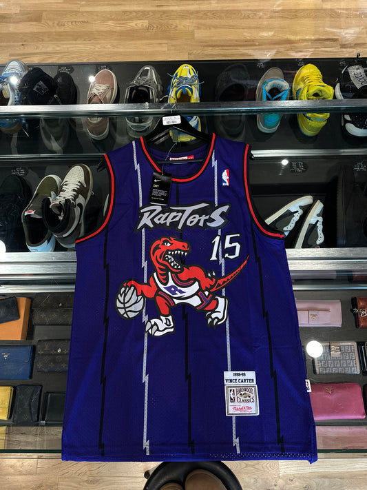 Mitchell & Ness Carter Raptors Jersey DS Size XL