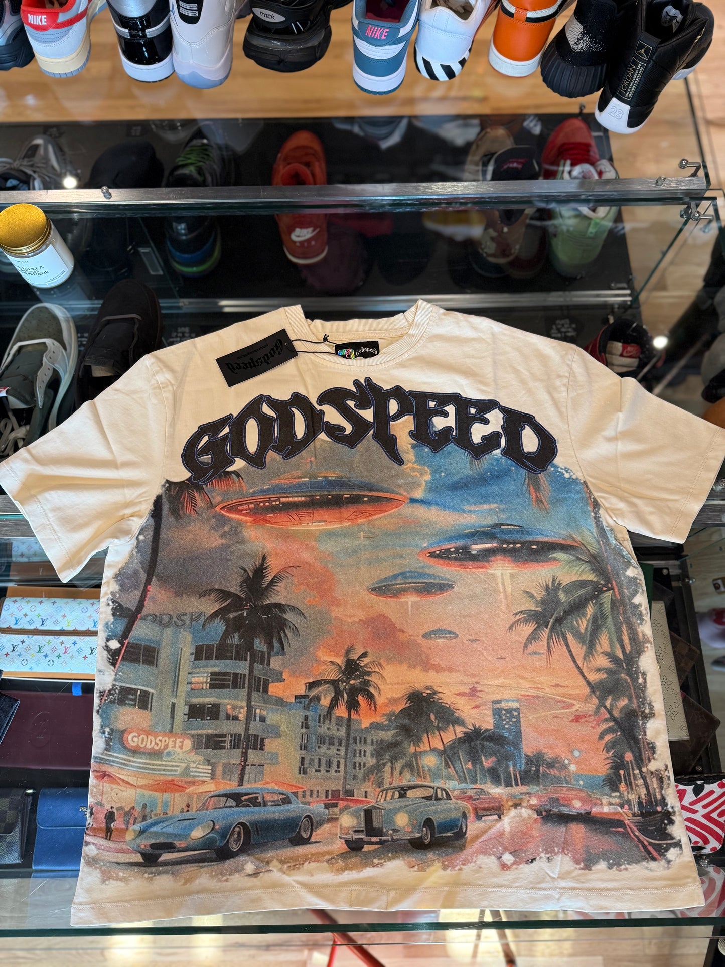Godspeed Cream UFO Tee DS