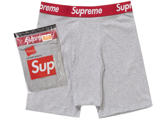 Supreme Hanes Boxers Gray DS