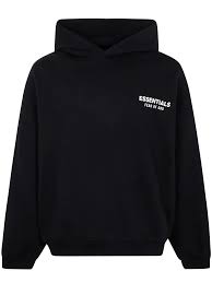 FOG Essentials Hoodie Black SS25 DS