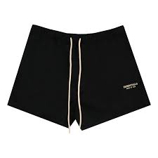 FOG Essentials Shorts Black SS25 DS
