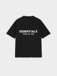 FOG Essentials Tee Black SS25 DS
