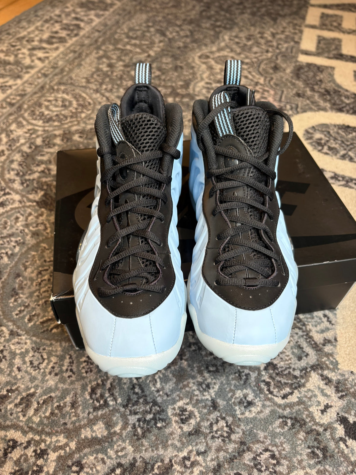 Nike Little Posite One “Physic Blue” Clean Og Size 7Y