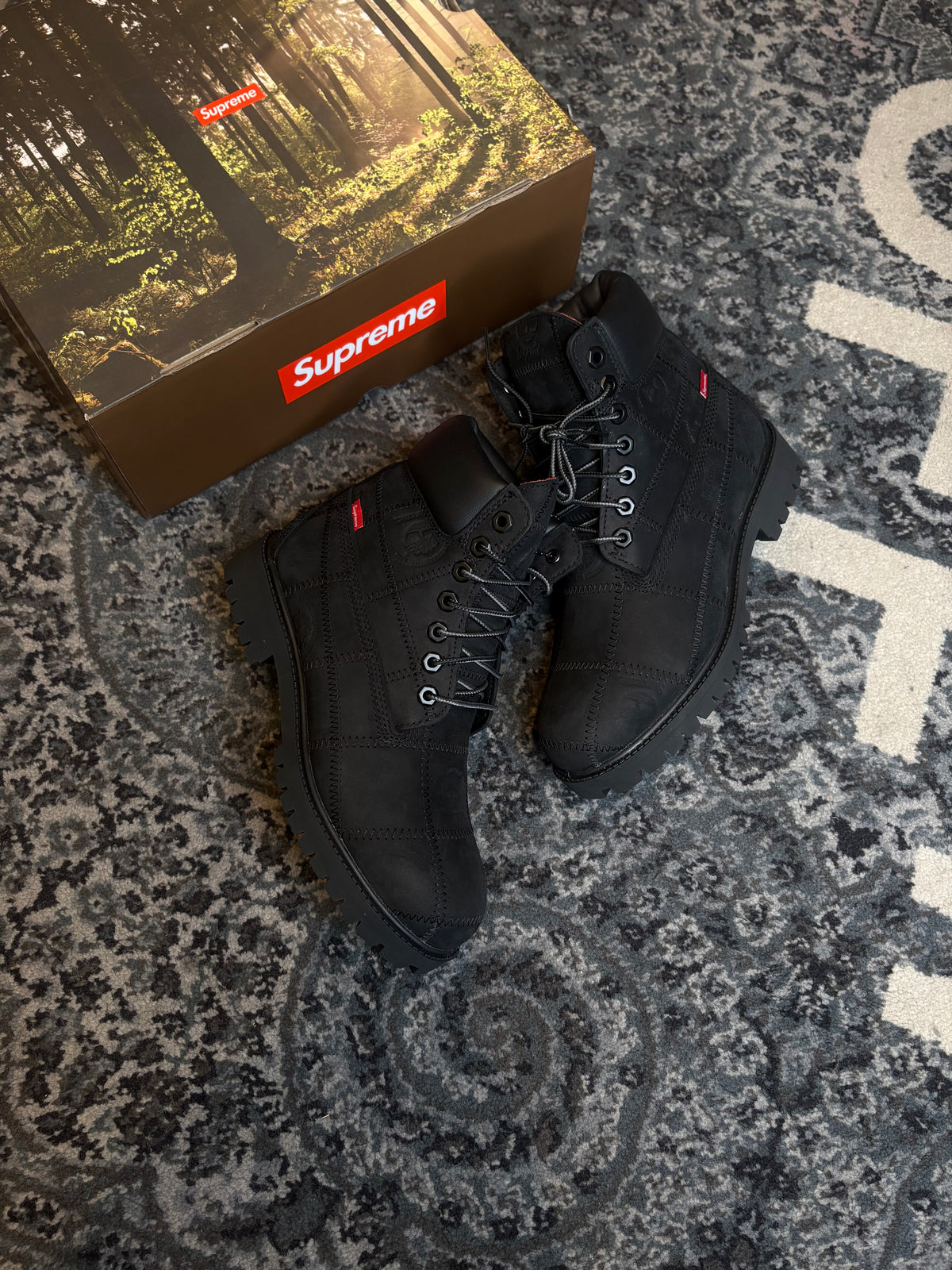 Timberland Waterproof Boot “Supreme Black” Ds Og Size 6.5