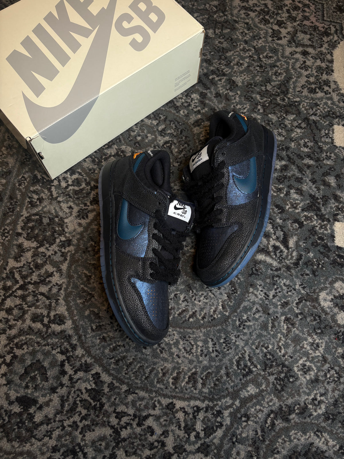 Nike SB Dunk Low “BlueTile Skateboards” Ds Og Size 9.5
